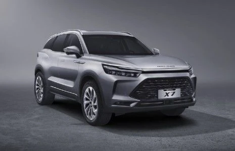 Car BAIC X7, engine 1,5, petrol, front wheel drive, DCT