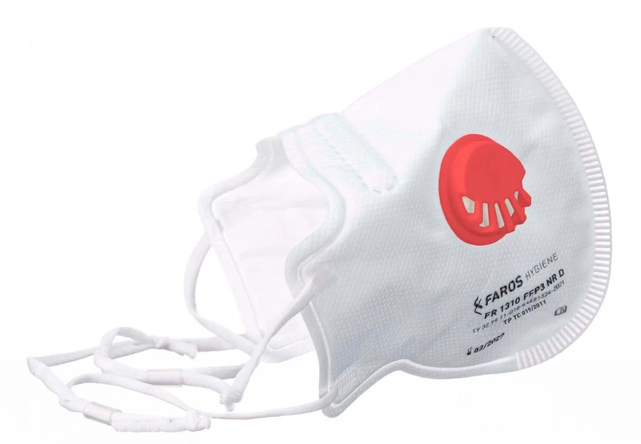 Filtering half-mask (respirator) FR 1310 FFP3 NR D, with exhalation valve