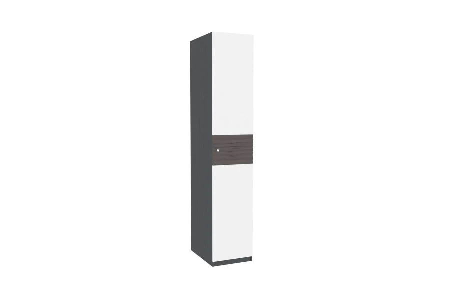 Sonata LD 628.040.000 single-leaf wardrobe (Grey/Chocolate/Wenge Tsavo )