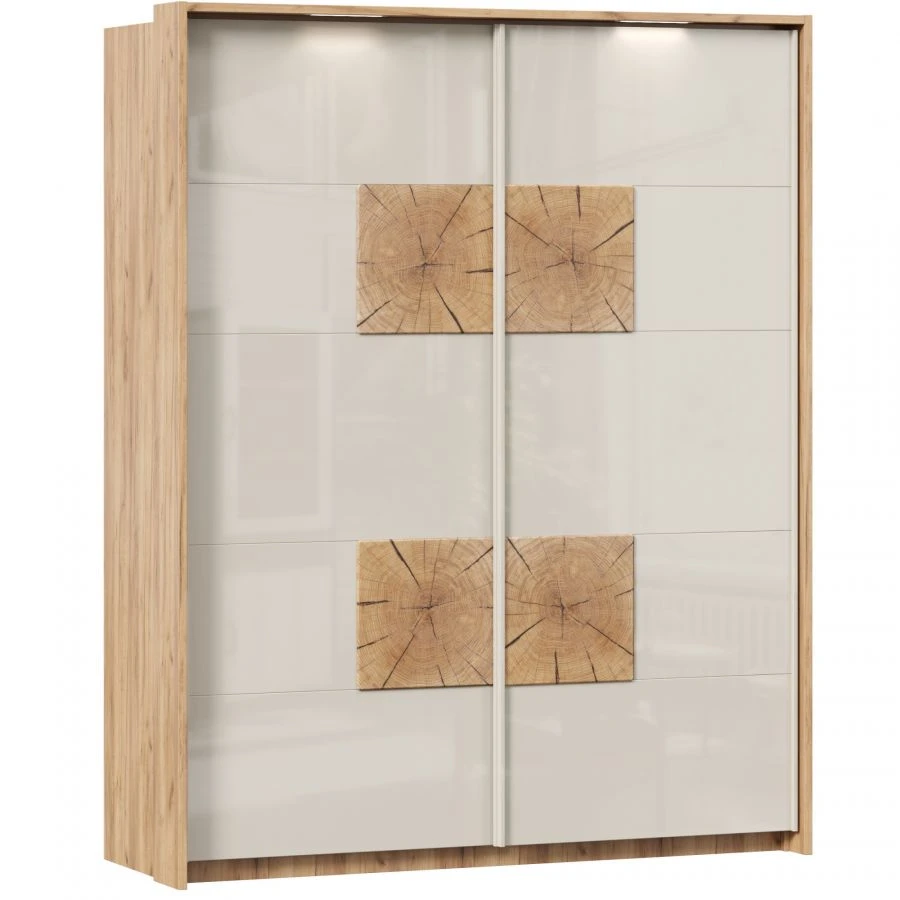 Fiji LD.659100.000 Double-leaf wardrobe (Oak Gold/Cashmere )
