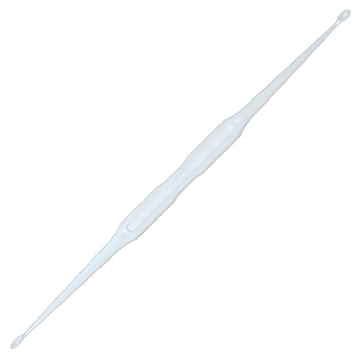 Folkman spoon double-sided, polymeric, single-use sterile according to TU 9393-012-27380060-2011
