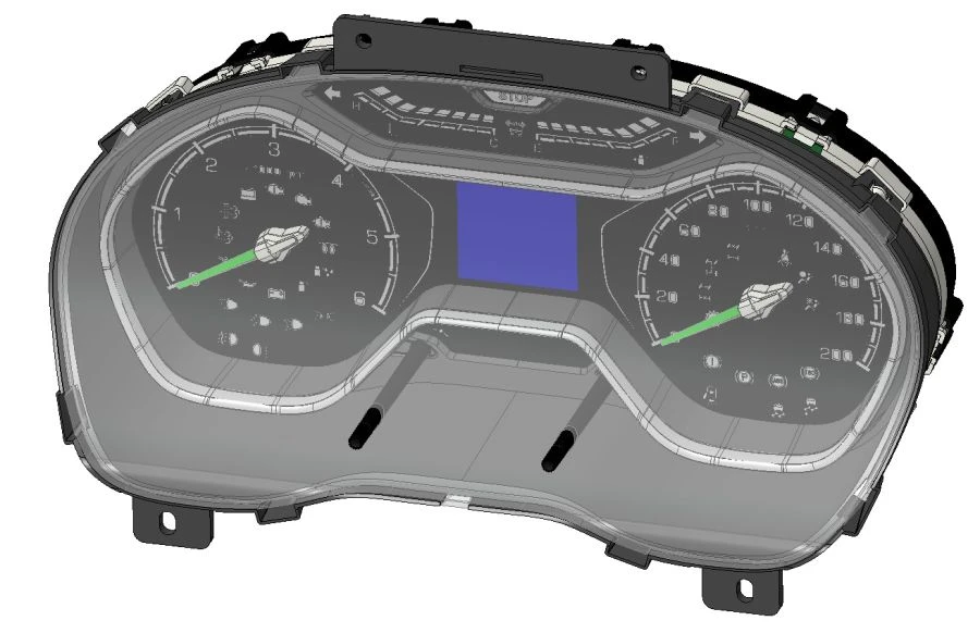 Instrument cluster control unit A21R25.3801012