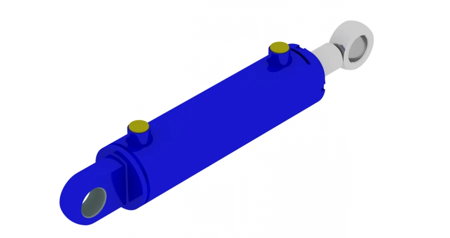 Hydraulic cylinder 1233.00.00.00.00 (80x40-200(-250,-320,-400,-630,-800), mm), 16MPa