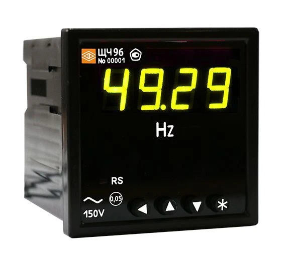 Digital device for AC frequency measurement ShchCh96