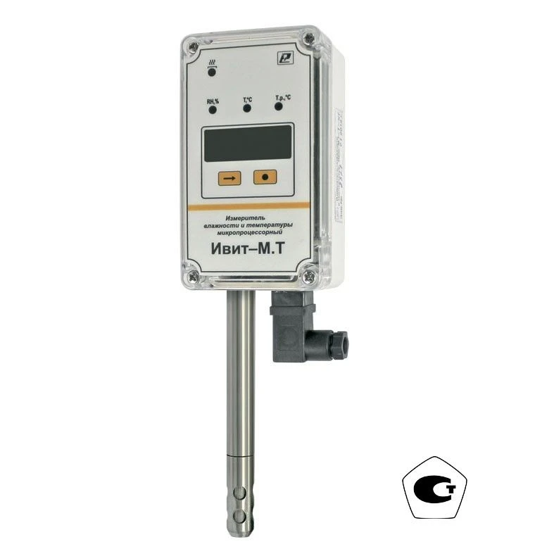 Microprocessor humidity and temperature meter Ivit-M.T