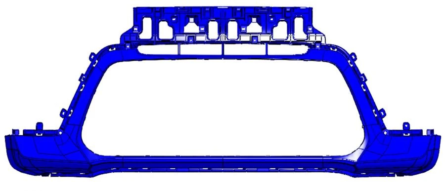 Front lower bumper (bumper shell) SK3 86512-K0000