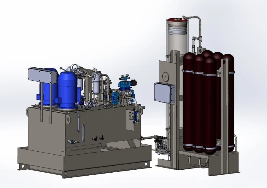 Oil pressure unit (OPU)