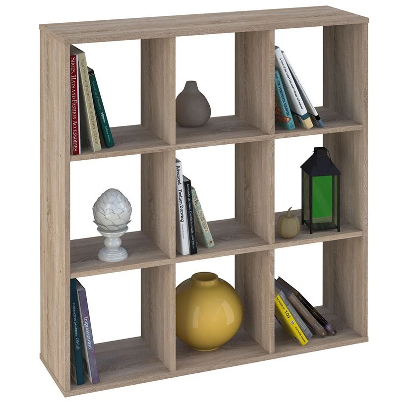 Polini Home Smart Cube 9-piece shelving unit, oak, item 0001694.68