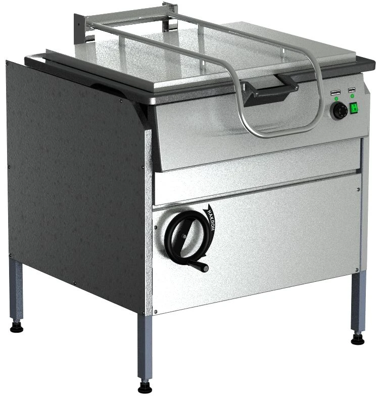 Electric frying pan SESM-0,25LCH with tilting bowl (cast iron bowl)