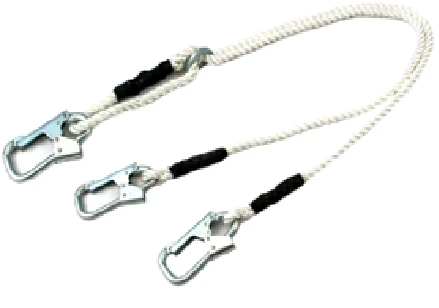 Adjustable double-branch sling made of polyamide rope Vrd(BG)