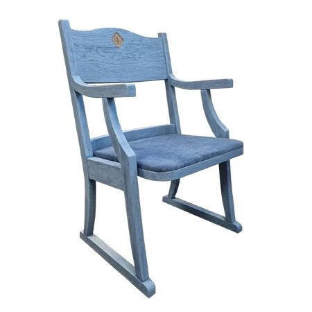 Wood-framed auditorium armchair Elba model