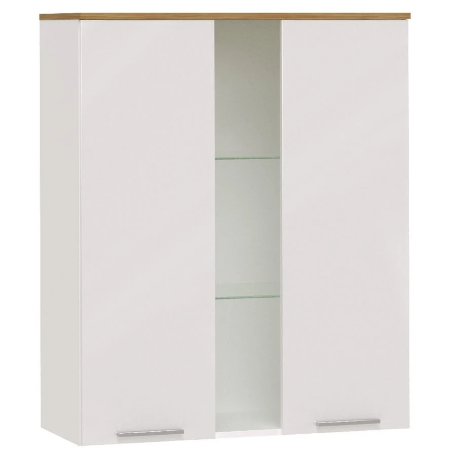 NOT2 Section with 2-door glass from the set of cabinet furniture "ALTEA".