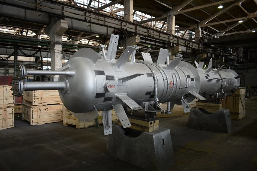 Tank of constant steam purging SVD black.D1117-E.00.00.000 TU 3600-013-00220575-2002