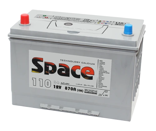 Lead battery for starting piston engines 6ST-110VLA Asia 135D31 "Space"