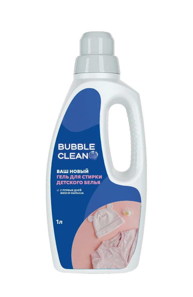 Gentle Liquid Laundry Detergent for Kids - Bubble Linen
