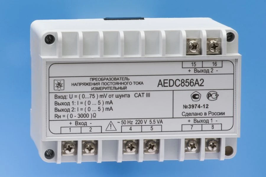 Measurement DC voltage converter AEDC856