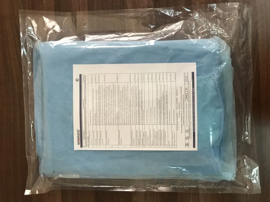 Sets of linen obstetric disposable sterile "ZDRAVMEDTECH" by TU 9398-005-38957094-02: Set of linen obstetric obstetric labour