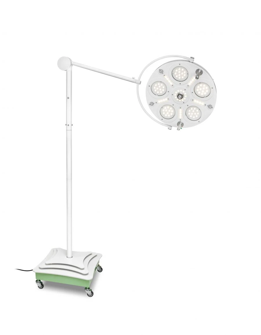 FotonFLY 6MG (6-module mobile dome with a radial dome) single dome LED surgical light