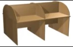 Reading box 4-seater, double-sided