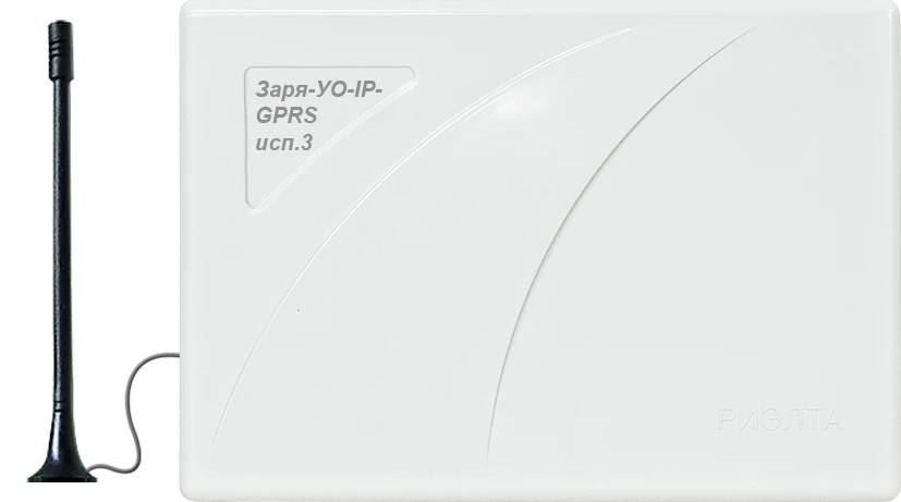 Security control panel "Zarya-AM-IP-GPRS" version 3