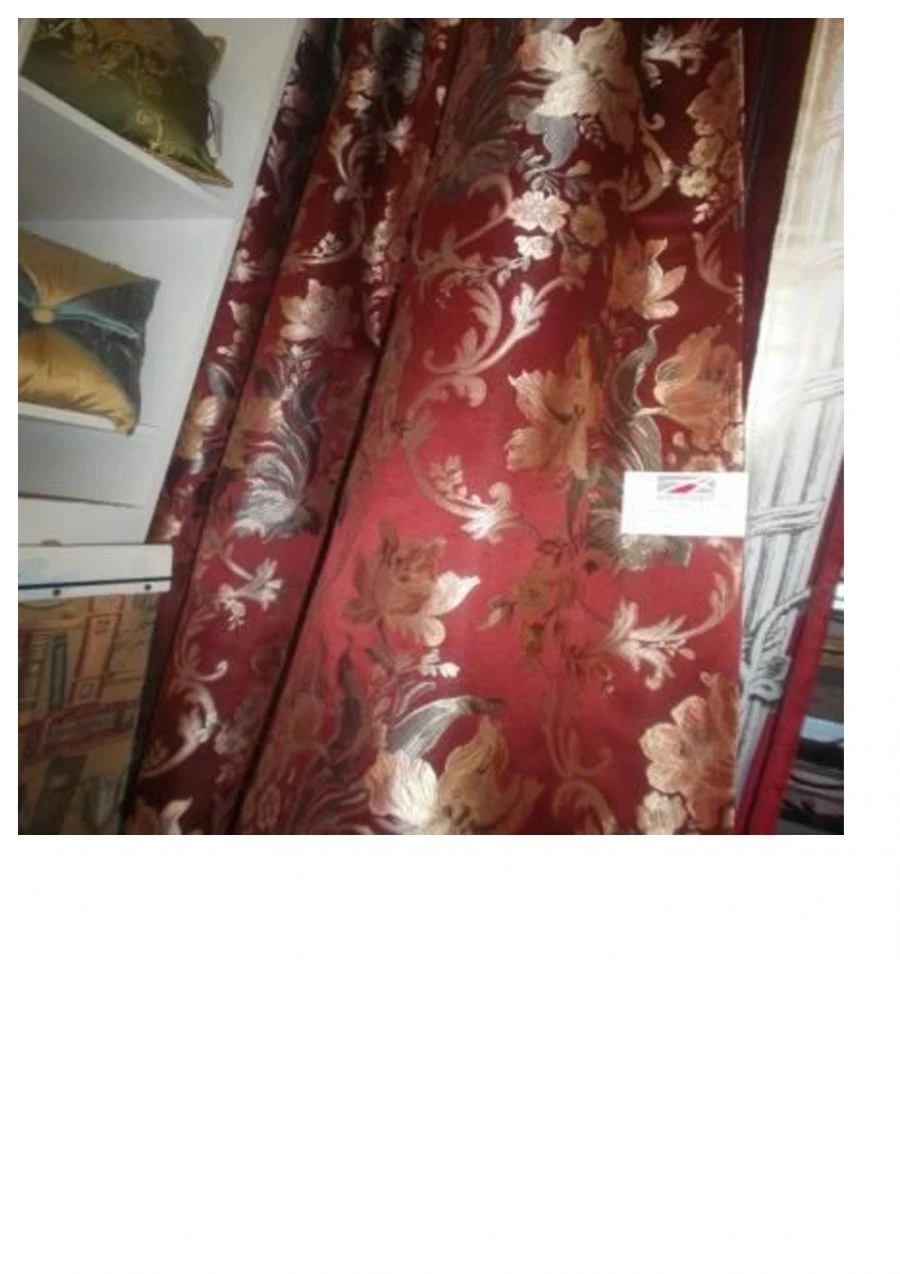 Curtain with pattern