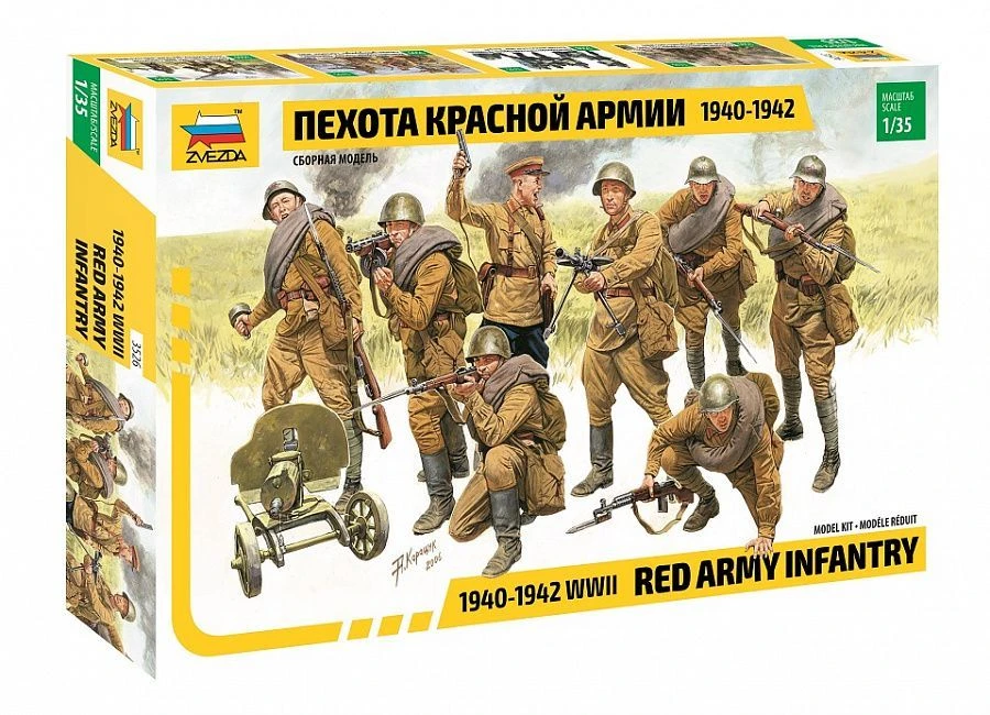 Assemblage model Red Army Infantry (1940-1942)