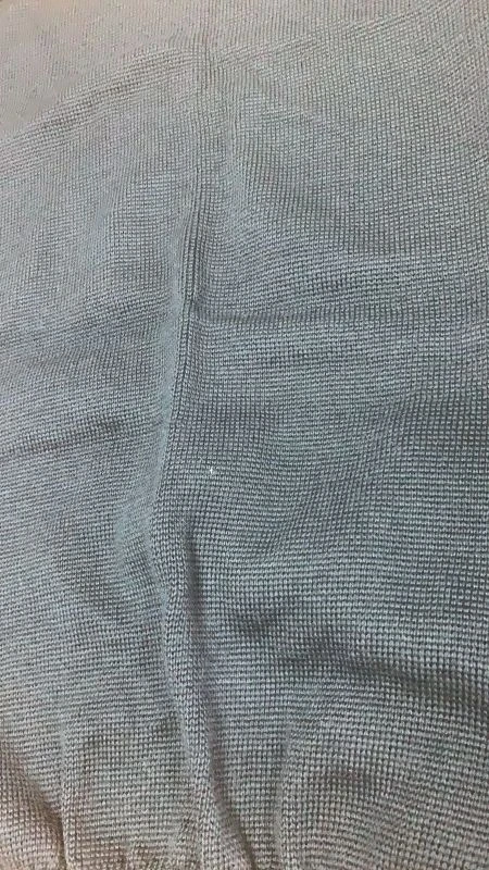 Knitted fabric - composition 50% wool 50% pan