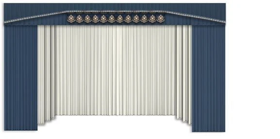 Marseille 2 Curtain Set