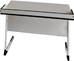 Pupils' two-seater laboratory table with edge No.5 ATT-945