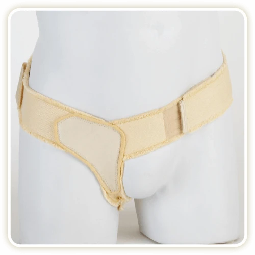 Supporting hernia inguinal bandage