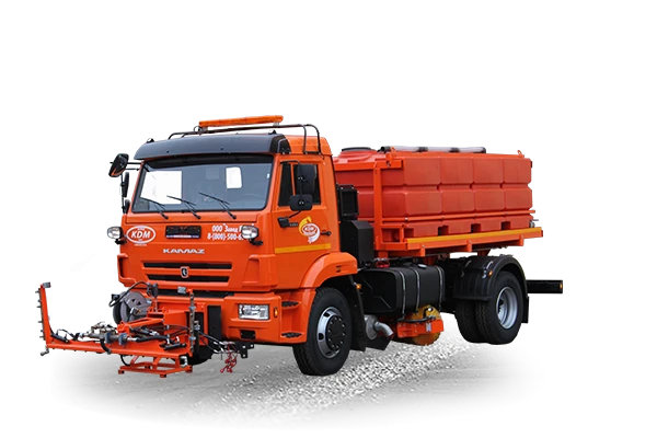 Combined ED 244K road machine on the basis of KAMAZ 43253-G5 chassis
