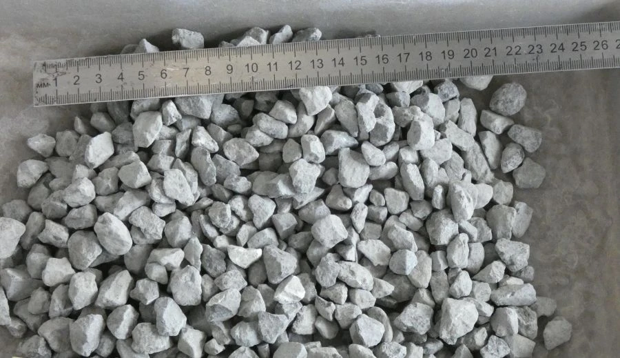 Crushed stone of dense rocks for road construction from 10 to 15 mm fraction of metamorphic rock - amphibolites