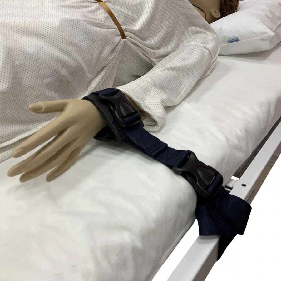 Padded arm restraint strap