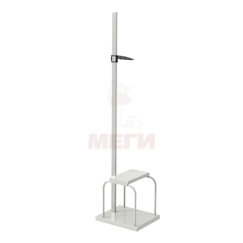 R-S-S-S-"MSC" (MSC 233) Medical height gauge designed for measuring the height of a person standing and equipped with a folding 