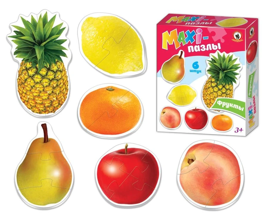 MAXI-puzzles "Fruit" in a box