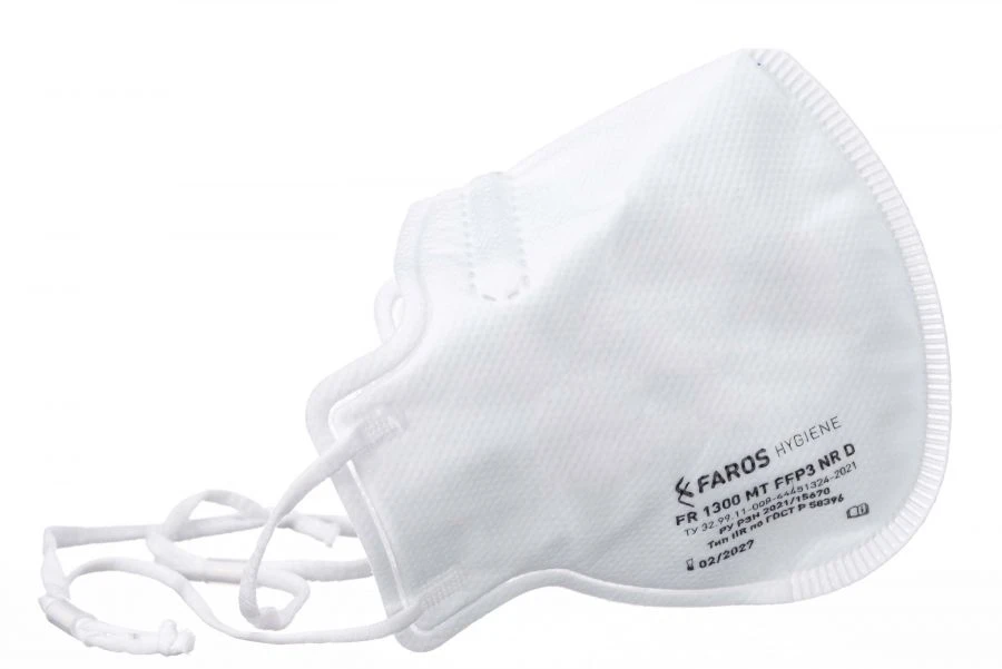 Medical respirator for respiratory protection FR 1300 MT FFP3 NR D, without valve