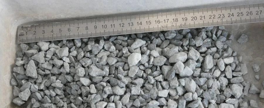 Crushed stone from dense rocks for construction works of 5-15 mm mixed fractions from metamorphic rock - Novok amphibolites