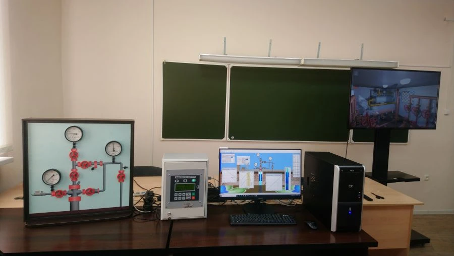 Portable simulator for operation of wells equipped with ESP with complete software "ARMARIS".