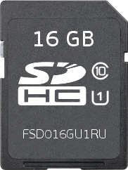 Memory device FSD: memory card FSD016GU1RU