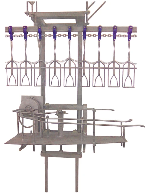 Slaughtering machine
