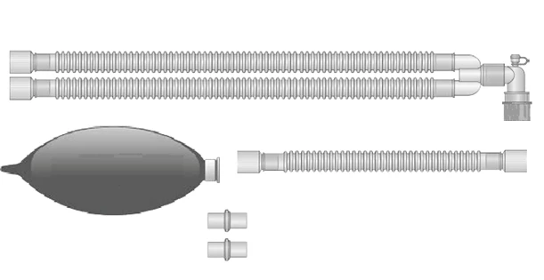 Respiratory devices for joint use with anaesthetic and resuscitation equipment, version: a