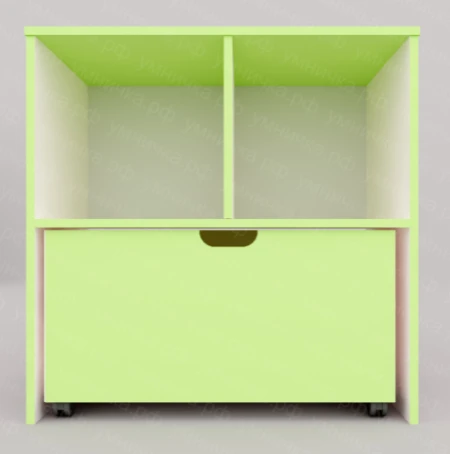 Children's play shelf with 1 pull-out drawer "Winter Evening" FW-5ZV001