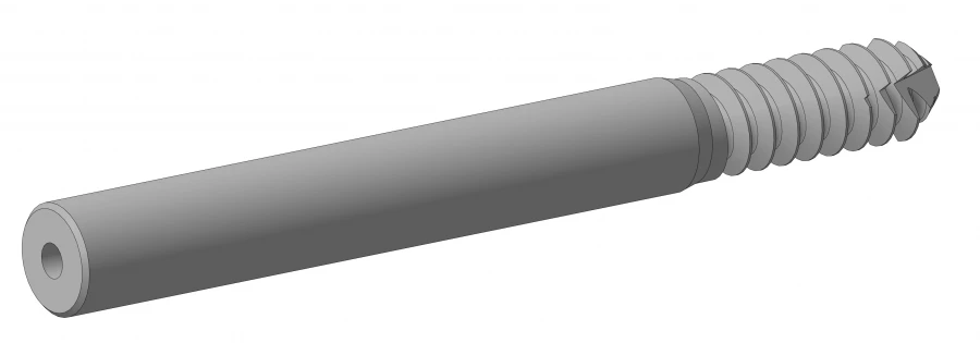 Neck screws Ø 8 mm, length from 64 to 134 mm in 5 mm increments, item 664.0XX