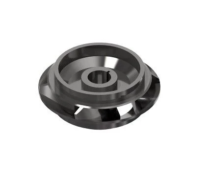 Working machine-support wheel, compression, D2400N, shaft 0.68", type ARZ, Niresist / IMPELLER: BRG HSG, D2400N, .68, ARZ, N