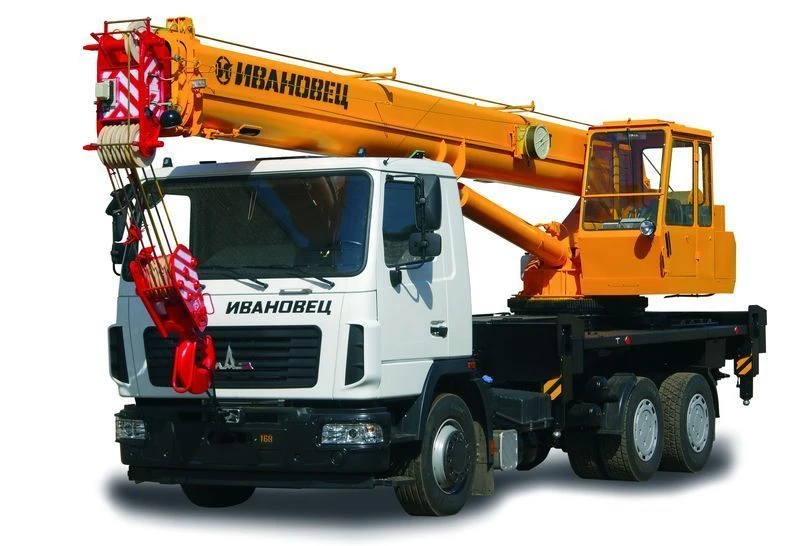 Truck crane KS-45717A-1 and its modifications with U7810.5 cab and its modifications manufactured by "IMZ AVTOKRAN" Ltd.