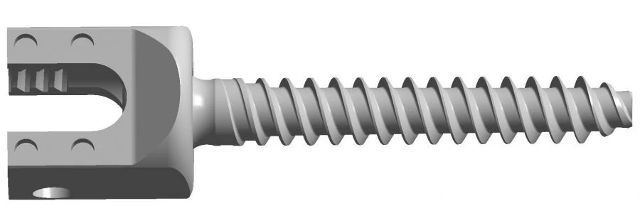 Cannulated pedicular screw (l. 5.5; 6.0: 6.5mm. l. 40...70mm)
