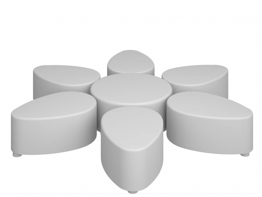 Pouffe "COLOUR"-1