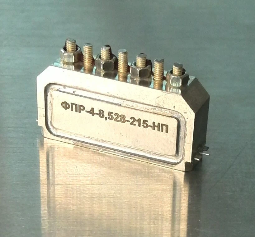 Radio frequency filter FPR-4-8,528-215-NP