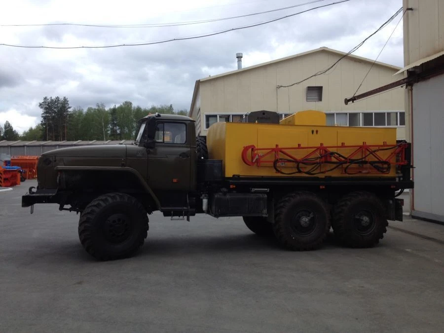 Aerodrome mobile electric unit APA-100-SA model 008-SA-11 (478411) on chassis URAL 4320-62