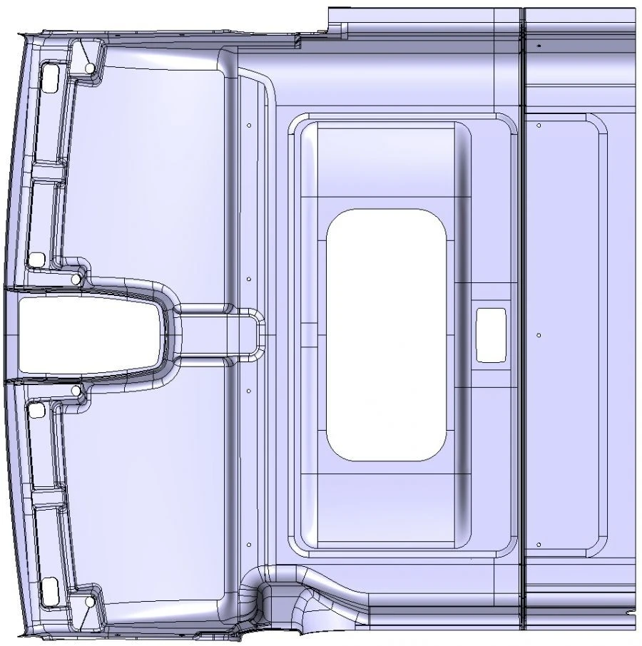 Roof lining A32S12-5702010
